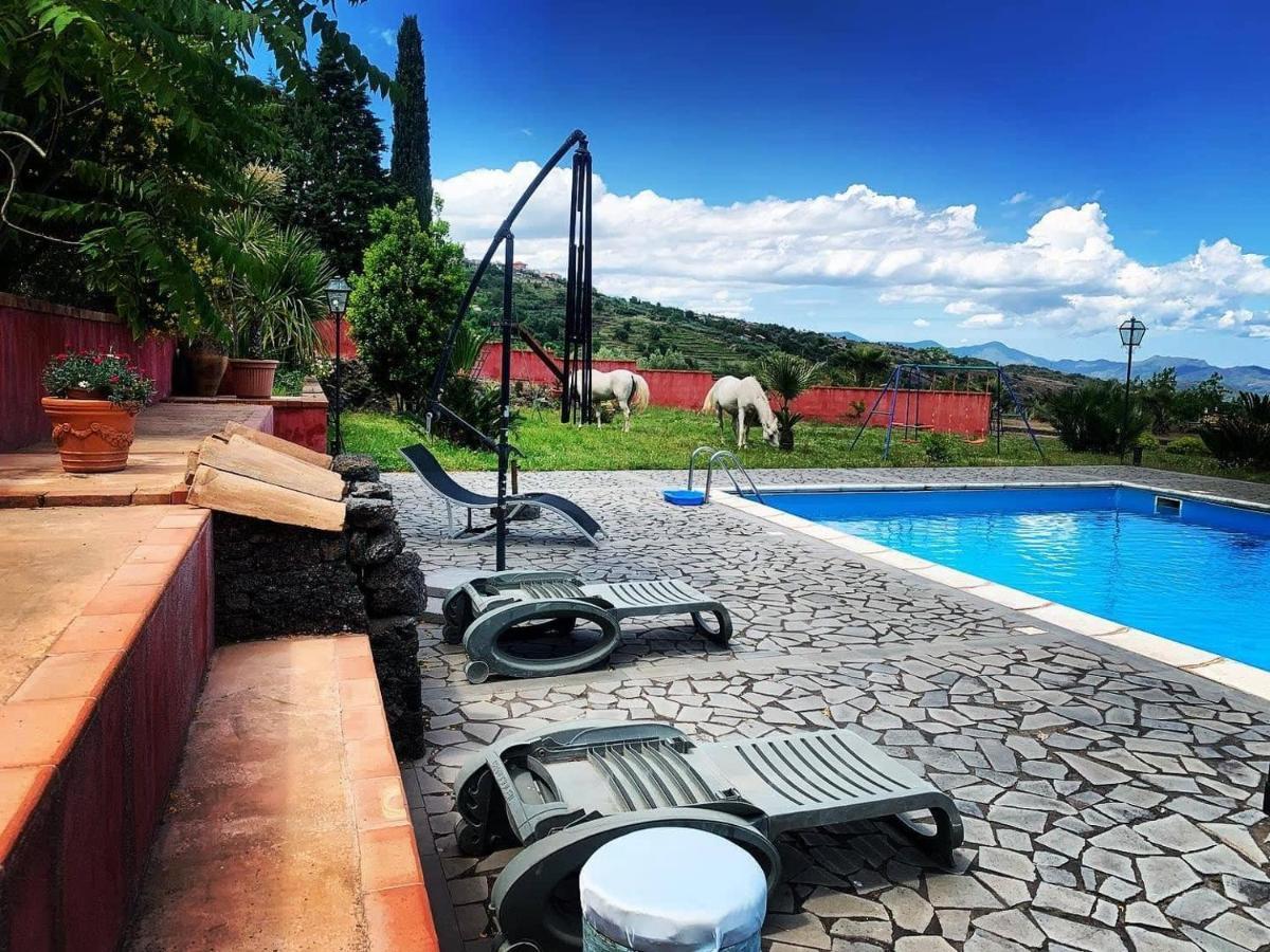 Villa Alessio - Case Vacanza Con Piscina Sull'Etna Puntalazzo Exterior photo